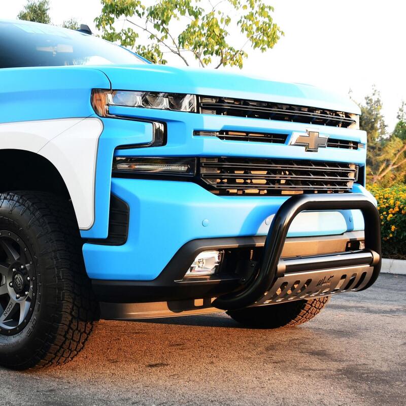 Westin 2019-2020 Chevrolet Silverado 1500  (Excl. 2019 Silverado LD) Ultimate Bull Bar - Black 32-3955 32-3955 Photo - Mounted