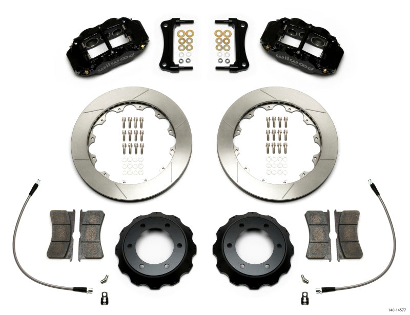 Wilwood Narrow Superlite 6R Front Kit 12.88in Slotted Rotor w/ Lines 05-15 Toyota Tacoma 140-14577 140-14577 Photo - Primary