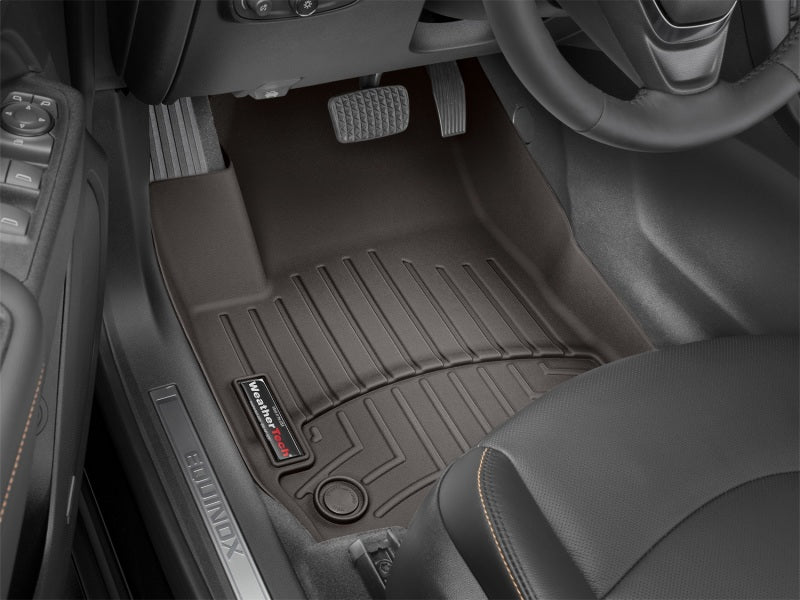 WeatherTech 2022+ Mercedes-Benz EQS Front FloorLiner - Cocoa 4717091 4717091 Photo - Primary