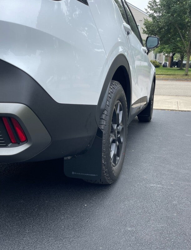 Rally Armor 23-24 Kia Sportage Black UR Mud Flap w/ Red Logo MF81-UR-BLK-RD MF81-UR-BLK-RD User 1