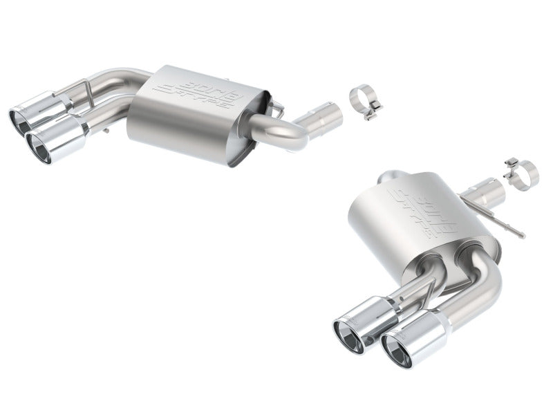 Borla 2016 Chevy Camaro 6.2L AT/MT S-Type Rear Section Exhaust w/o Dual Mode Valves 11920 11920 Photo - Primary