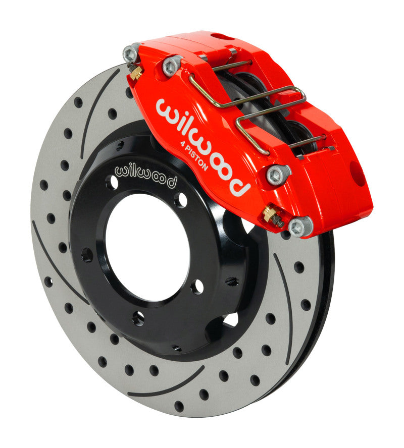 Wilwood Dynapro Radial Front Kit 11in Drilled & Slotted Red 61-67 Jaguar XKE w/ Lines 140-15395-DR 140-15395-DR User 1