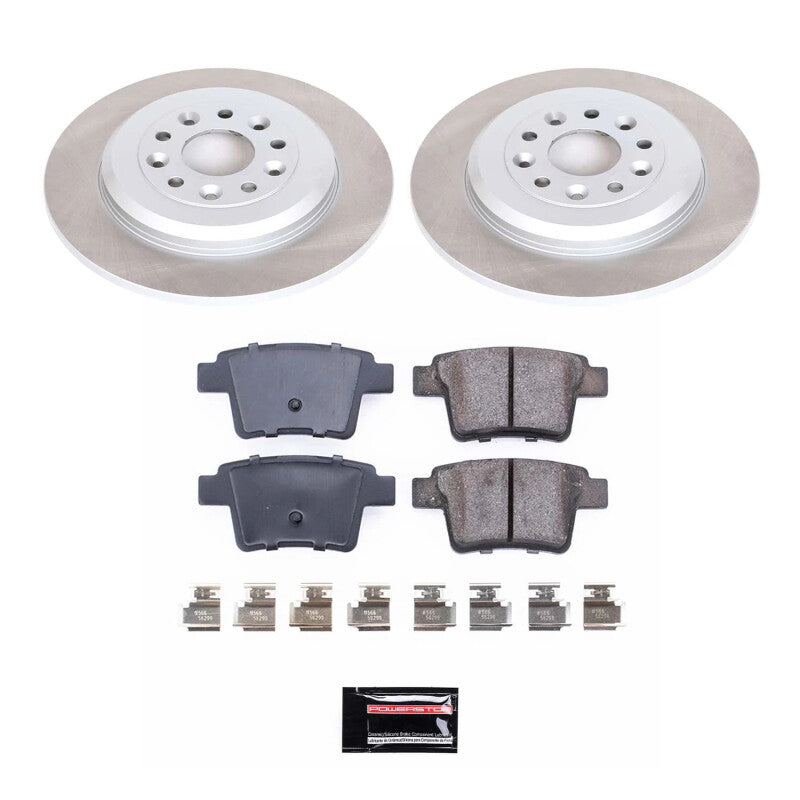 PowerStop Power Stop 08-09 Mercury Sable Rear Semi-Coated Rotor Kit SC4600 SC4600 Photo - Primary