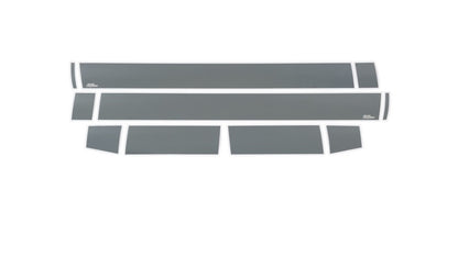 Putco 07-13 GMC Sierra Reg Cab 6.5 Short Box - 6in Wide - 12pcs Black Platinum Rocker Panels 9751209BP 9751209BP Photo - Primary