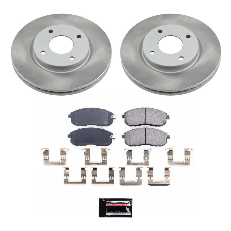 PowerStop Power Stop 07-12 Nissan Versa Front Semi-Coated Rotor Kit SC5817 SC5817 Photo - Primary
