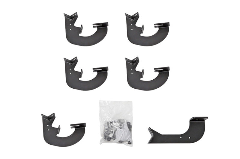 Dee Zee Deezee 14-19 Chevrolet Silverado Running Board Hex Bracket Kit w/Deftanks DZ66318 DZ66318 User 1