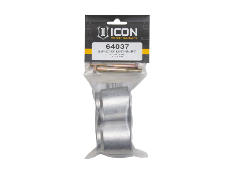 ICON 2005+ Ford F-250/F-350 2in Front Bump Stop Spacer Kit 64037 64037 Photo - Primary