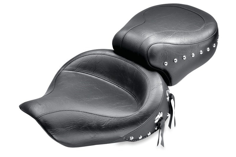Mustang Motorcycle Mustang 91-05 Harley Dyna Wide Touring 1PC Seat - Black 75536 75536 User 1