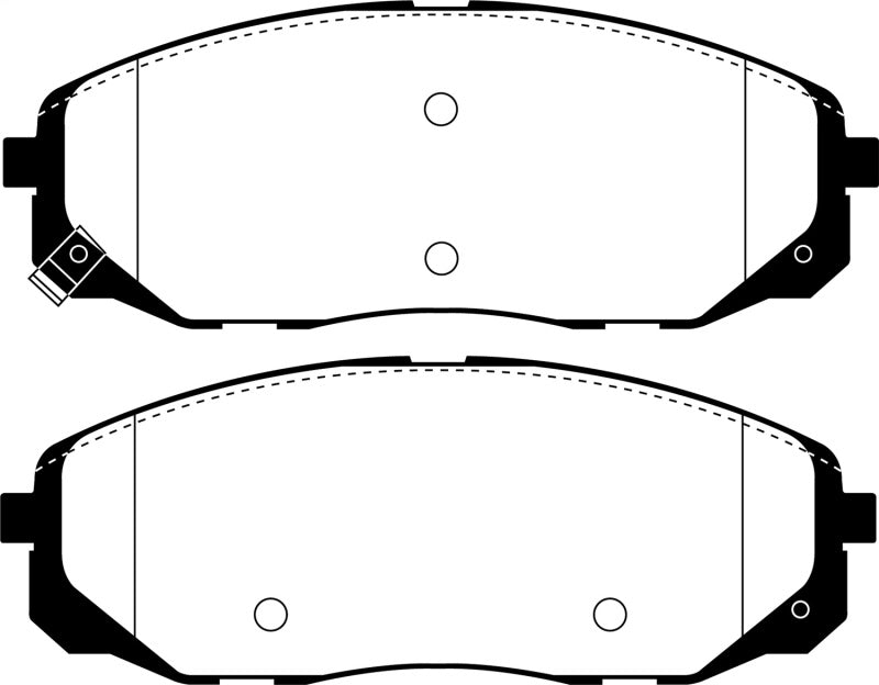 EBC 2015+ Kia Sedona 3.3L Greenstuff Front Brake Pads DP63061 DP63061 Photo - Primary