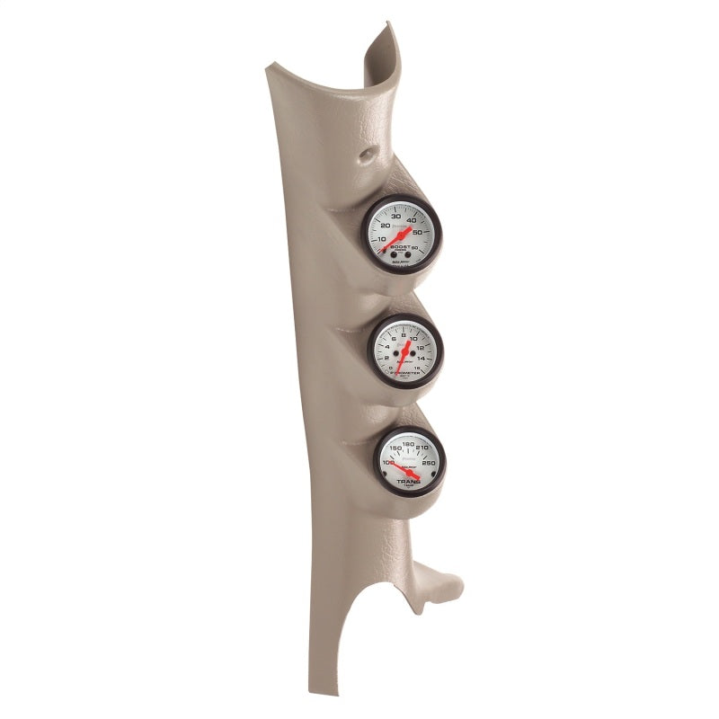 Autometer Diesel Gauge Kit, A-Pillar, Ram 03-09, Boost/Egt/Trans, 60PSI/1600 Deg 7098 Photo - Primary