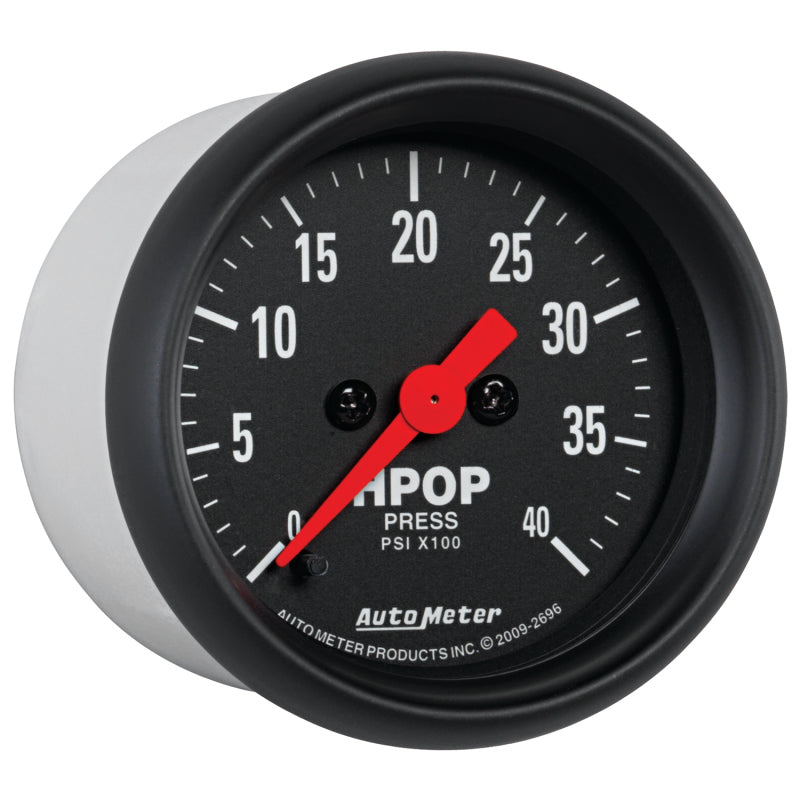Autometer 2-1/16" Hpop Pressure, 0-4K Psi, Stepper Motor, Z-Series 2696 User 3