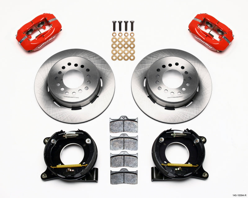 Wilwood FDL P/S Park Brake Kit,Red Chevy C-10,2.42 Offset 5-Lug 140-10094-R Photo - Primary