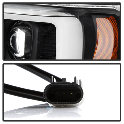 Spyder Ford F-250/350/450 08-10 V2 High-Power LED Headlights-Switch Back-Black PRO-YD-FS08PL-SBLB-BK 5087751 5087751 User 3
