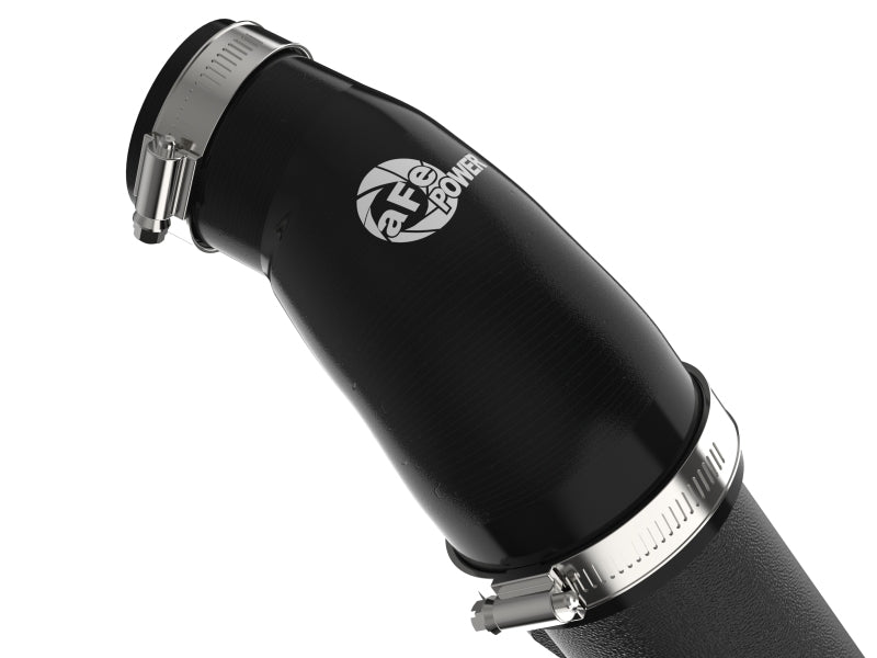 aFe 19-22 Hyundai Veloster N L4 2.0L (t) BladeRunner 2-3/4in Aluminum Cold Charge Pipe - Black 46-20649-B 46-20649-B Photo - Close Up