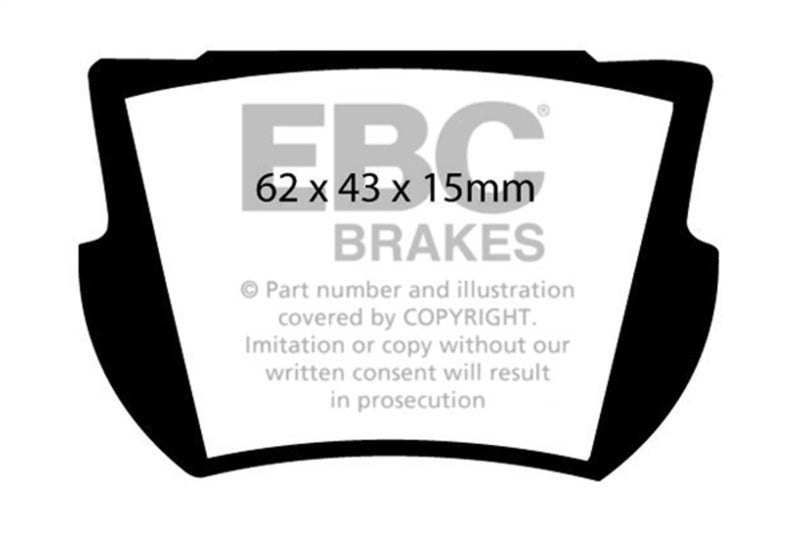 EBC Disc Brake Pad Set UD065 Photo - Primary