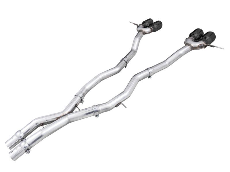 AWE Tuning AWE Track Edition Catback Exhaust for BMW G8X M3/M4 - Diamond Black Tips 3020-42482 3020-42482 Photo - out of package