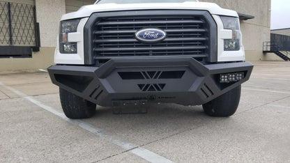 Road Armor 15-17 Ford F150 SPARTAN Front Bumper Bolt-On Pre-Runner Guard - Tex Blk 6151XFPRB 6151XFPRB Photo - Primary