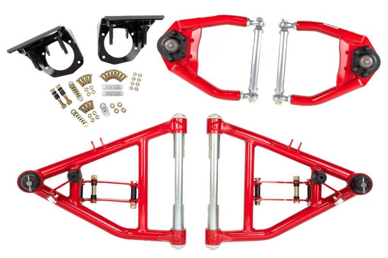 UMI Performance 73-87 GM C10 CornerMax A-Arm Kit - Red 643546-R 643546-R Photo - Primary