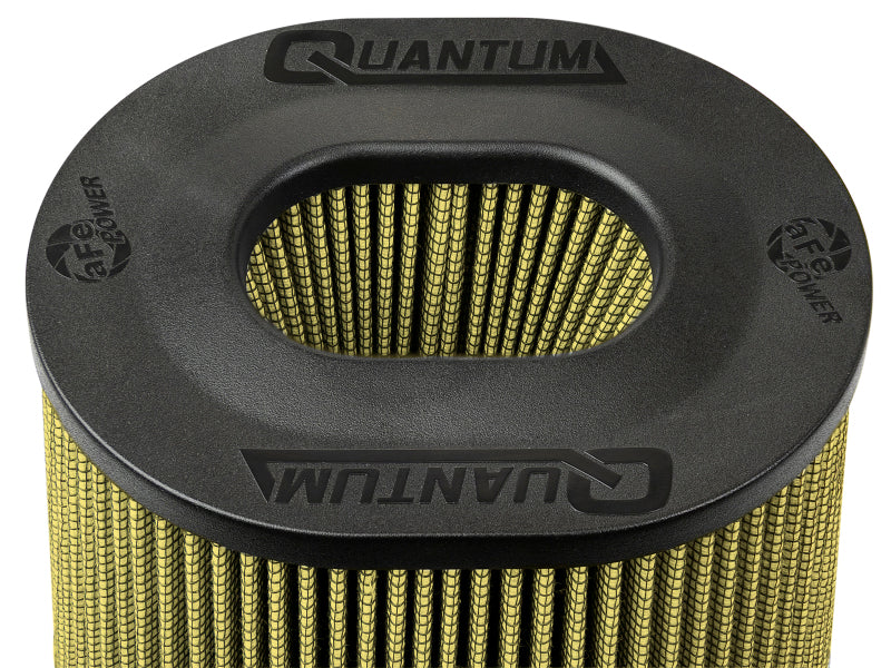 aFe Quantum Pro Guard 7 Air Filter Inverted Top - 5.5inx4.25in Flange 72-91133 Photo - Unmounted