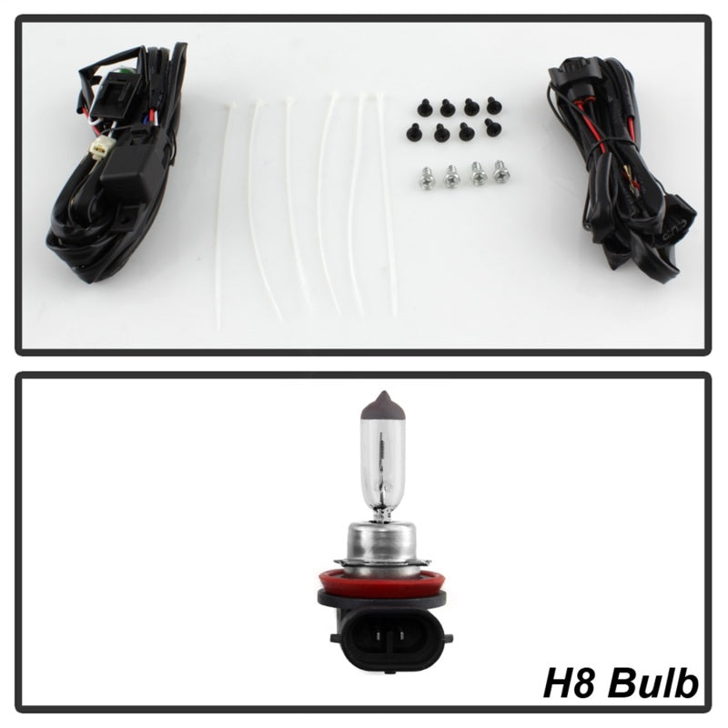 Spyder 17-18 Nissan Rogue (Will Not Fit Sport Models) OEM Fog Lights w/Switch - Clear (FL-NR2017-C) 5084927 5084927 Photo - Unmounted