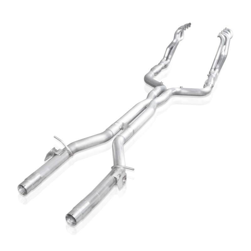 Stainless Works 2016-18 Camaro SS Headers 1-7/8in Primaries 3in High-Flow Cats X-Pipe AFM Delete CA16HCATST CA16HCATST Photo - out of package
