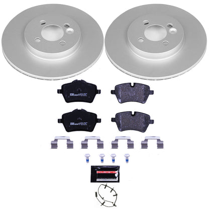 PowerStop Power Stop 07-08 Mini Cooper Front Euro-Stop Brake Kit ESK5784 ESK5784 Photo - Primary