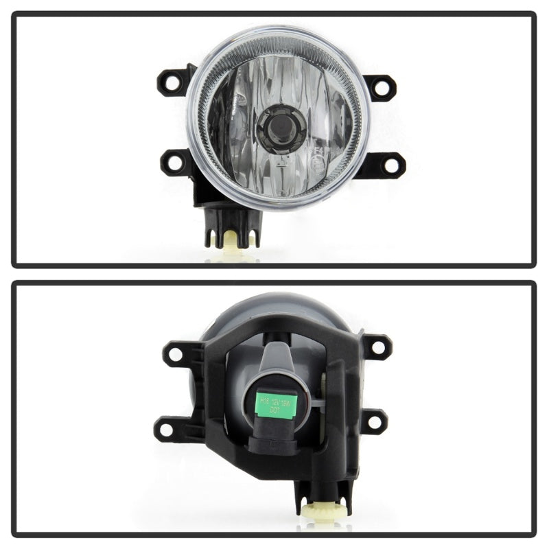 Spyder 19-21 Toyota RAV4 OEM Style Fog Light w/ OEM Switch - Clear FL-TRAV419-C 5087126 5087126 Photo - Unmounted