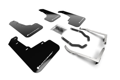 Rally Armor  18-19 Subaru XV Crosstrek Lift/AT UR Black Mud Flap MF46-LTUR-BLK/WH Photo - Primary
