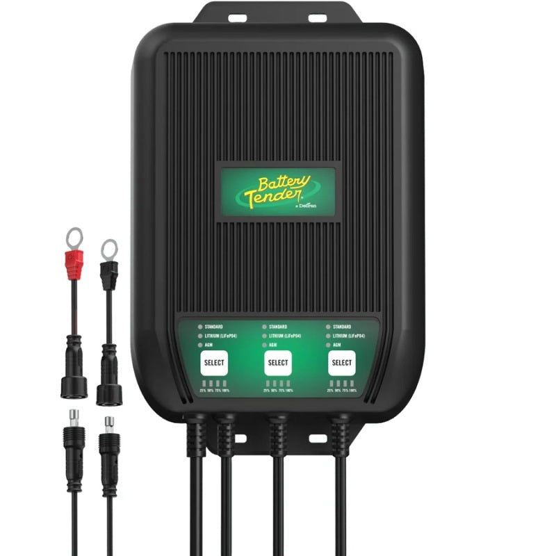 Battery Tender 30A 12V Wave Charge Pro 3 Bank Battery Charger Marine 022-1008-DL-WH 022-1008-DL-WH User 1