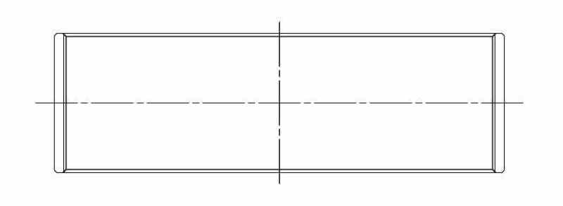 ACL Hyundai G6DC/G6DG 3.3L/3.5L/3.8L STD Size w/Extra Oil Clearance High Performance Rod Bearing Set 6B8598HX-STD 6B8598HX-STD Technical Drawing