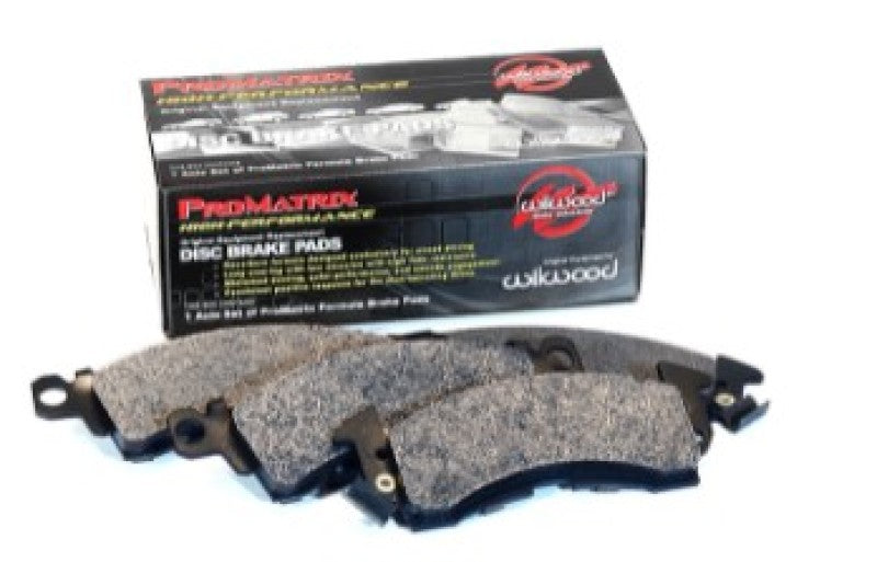 Wilwood Pad Set Promatrix D1082 150-D1082K 150-D1082K User 1