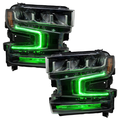 ORACLE Lighting Oracle 19-21 Chevy Silverado 1500 RGB+W Headlight DRL Upgrade Kit - ColorSHIFT w/o Controller 1441-334 1441-334 User 7
