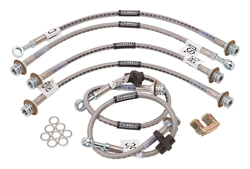 Russell Brake Hose Kit 2008 Toyota Land Cruiser 200 Series 688510 Photo - Unmounted