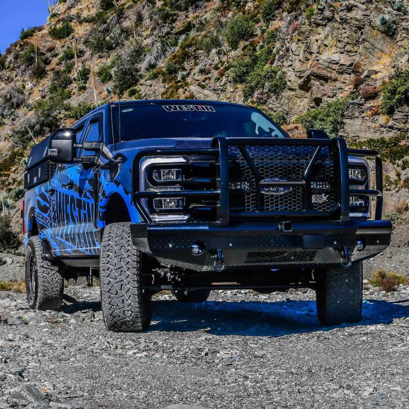 Westin 2023+ Ford F250/F350 HDX Bandit Front Bumper - Textured Black 58-311205 58-311205 Photo - lifestyle view