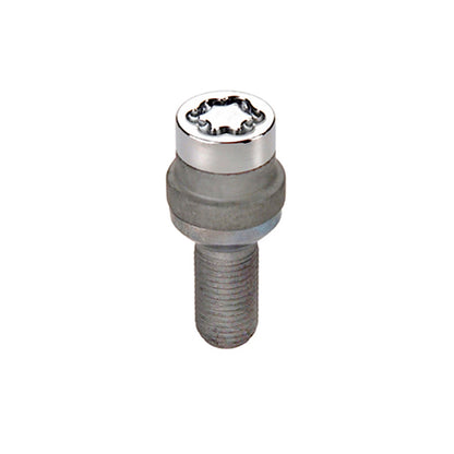 McGard Wheel Lock Bolt Set - 4pk. (Radius Seat) M14X1.5 / 19mm Hex / 35.4mm Shank Length - Chrome 28032 28032 Photo - Primary