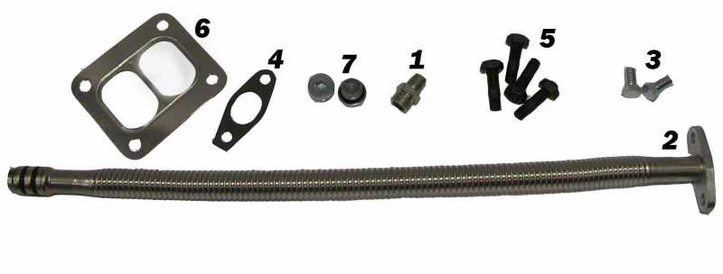 Fleece Performance 07.5-12 Dodge 6.7L Cummins S300-S400 Turbo Installation Kit FPE-TURBO-INST-KIT-CUMM67 FPE-TURBO-INST-KIT-CUMM67 Photo - Primary