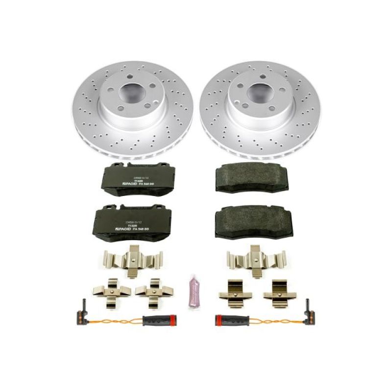 PowerStop Power Stop 03-06 Mercedes-Benz CL500 Front Euro-Stop Brake Kit ESK2932 ESK2932 Photo - Primary