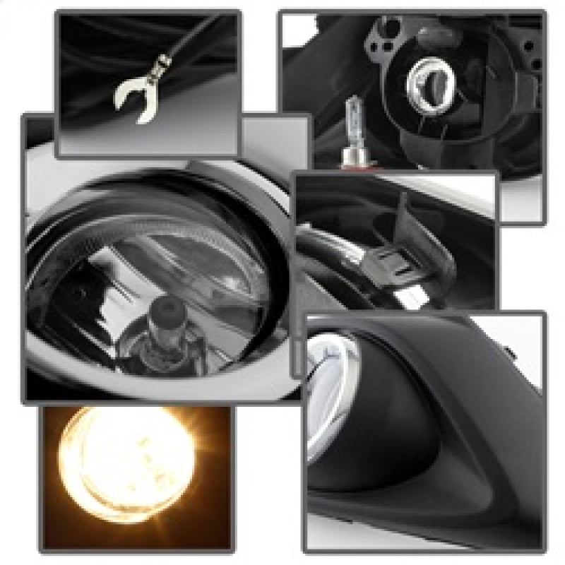 Spyder Mazda 3 2014+ OEM Fog Light w/Switch- Clear FL-MM32014-C 5077776 5077776 Photo - Unmounted