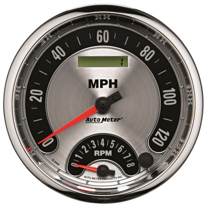 Autometer Gauge Kit 2 Pc Quad & Combo 5" American Muscle 1205 User 1
