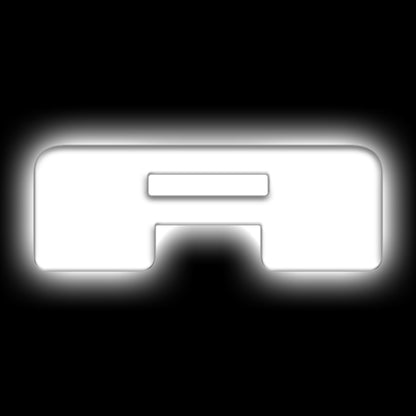 ORACLE Lighting Universal Illuminated LED Letter Badges - Matte White Surface Finish - A 3140-A-001 3140-A-001 Photo - Primary