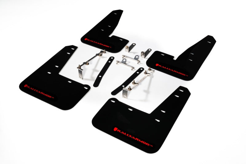 Rally Armor 2023 Toyota GR Corolla Black UR Mud Flap w/ Red Logo MF89-UR-BLK-RD MF89-UR-BLK-RD User 1
