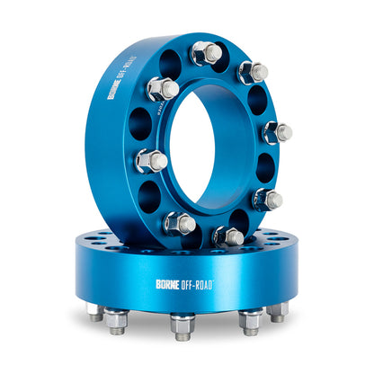 Borne Off-Road Wheel Spacers 8x180 124.1 50 M14 Blue BNWS-009-500BL BNWS-009-500BL Photo - Primary