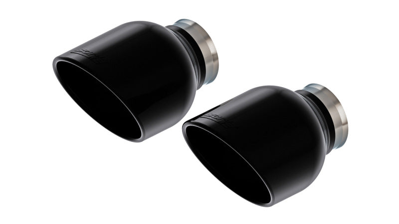 Borla 15-24 Dodge Charger V8 / 2023 Chrysler 300C T-304 SS Tips 5in Outlet - Black Chrome 60729BC 60729BC User 1