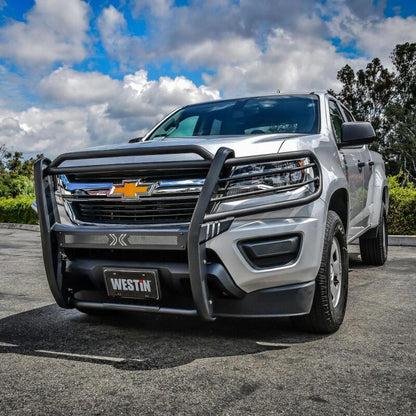 Westin 15-20 Chevrolet Colorado Sportsman X Grille Guard - Textured Black 40-33845 40-33845 Photo - Mounted
