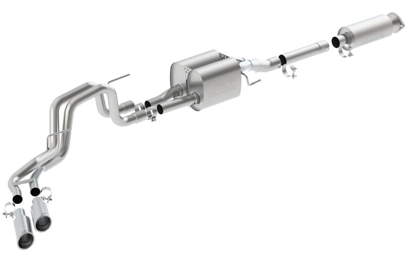 Borla 10-12 Ford F-150 Raptor 6.2L V8 2/4WD AT Touring SS Catback Exhaust 140404 140404 Photo - Primary
