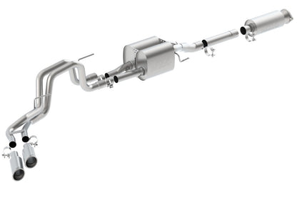 Borla 10-12 Ford F-150 Raptor 6.2L V8 2/4WD AT Touring SS Catback Exhaust 140404 140404 Photo - Primary