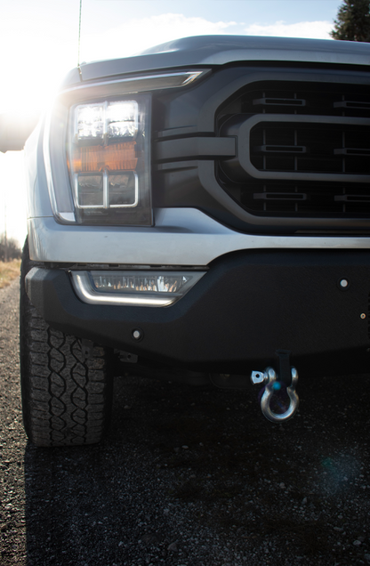 Fishbone Offroad 2021+ Ford F150 Front Bumper - Black FB22366 FB22366 Photo - lifestyle view