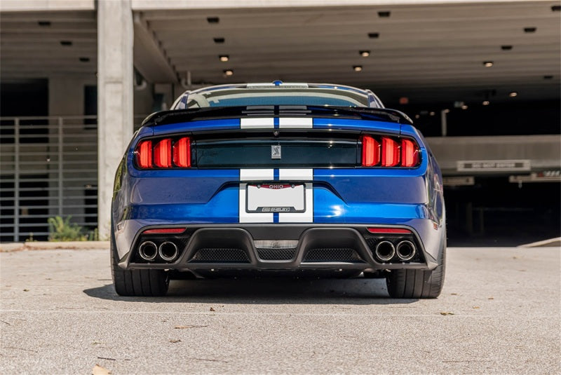 CORSA Performance Corsa 2015-2020 Ford Mustang GT350/R 5.2L V8 Dual Rear Cat-Back- Stainless Dual Rear Exit 21096 21096 Photo - Mounted
