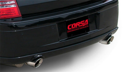 Corsa Performance 05-10 Dodge Charger No Towing Hitch SRT-8 6.1L V8 Polished Xtreme 14440 Photo - Mounted