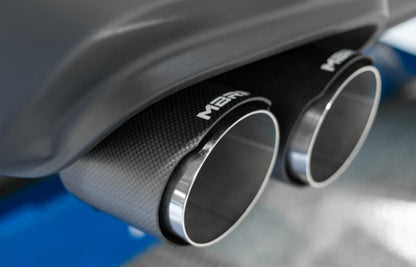 MBRP 15-Up Challenger 5.7 / 17-Up 6.2L/6.4L 3in Race Series Cat-Back w/ Quad Tips T304 Exhaust S71143CF S71143CF User 1